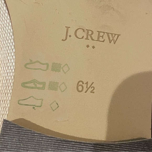 J. Crew Woven Loafers in Natural Raffia 6.5 - Picture 9 of 11